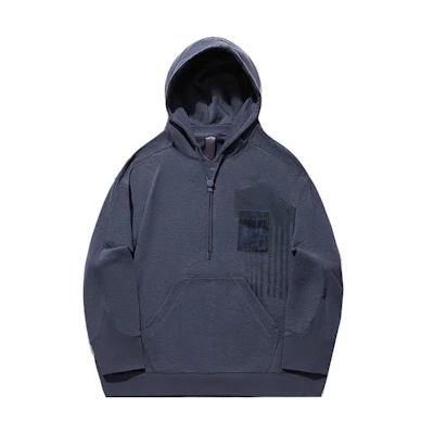 Li-Ning Jackie Chan Kung Fu Hoodie Night Sky Blue (Unisex) AWDT669-4