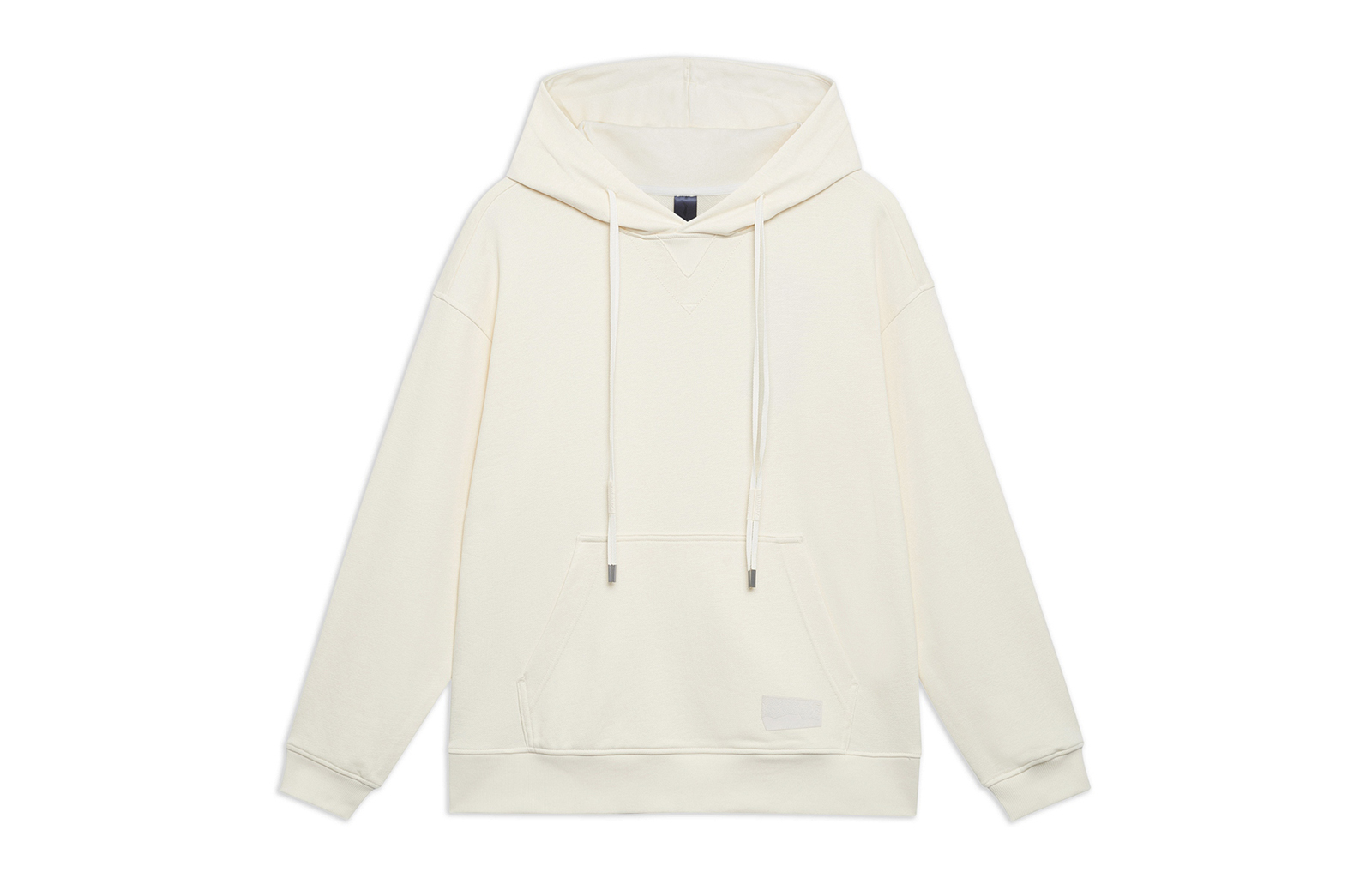 Li-Ning Jackie Chan Kung Fu Oversized Pullover Hoodie Off-White Unisex AWDT193-2