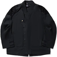 Li-Ning x Jackie Chan Kung Fu Series Black Loose-Fit Casual Jacket for Men AFDU245-1 Li-Ning x Jackie Chan Kung Fu Series Black Loose-Fit Casual Jacket for Men AFDU245-1