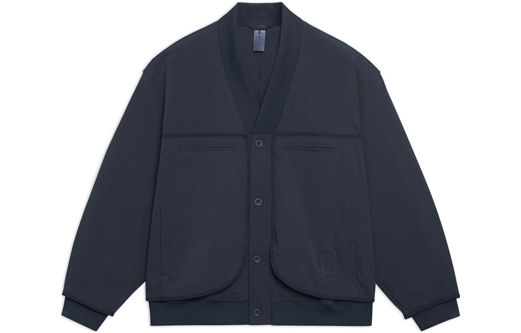 Li-Ning Jackie Chan Kung Fu Series Black Multi-Pocket Loose Fit Jacket AFDT115-1