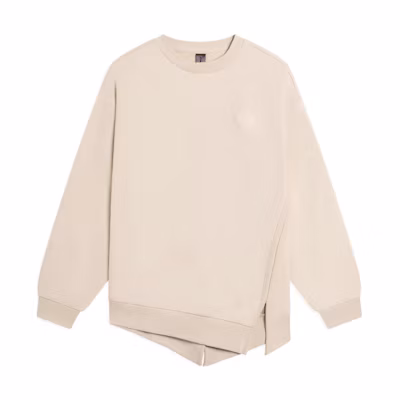 Li-Ning Jackie Chan Kung Fu Series Crewneck Sweatshirt Mist Khaki Unisex AWDSC23-1
