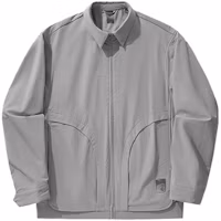 Order Li-Ning x Jackie Chan Kung Fu Series Frost Gray Relaxed Fit Jacket for Men AFDU241-3
