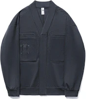 Li-Ning x Jackie Chan Kung Fu Series Loose Fit Cardigan Sweatshirt Charcoal AWDT663-2 Li-Ning x Jackie Chan Kung Fu Series Loose Fit Cardigan Sweatshirt Charcoal AWDT663-2