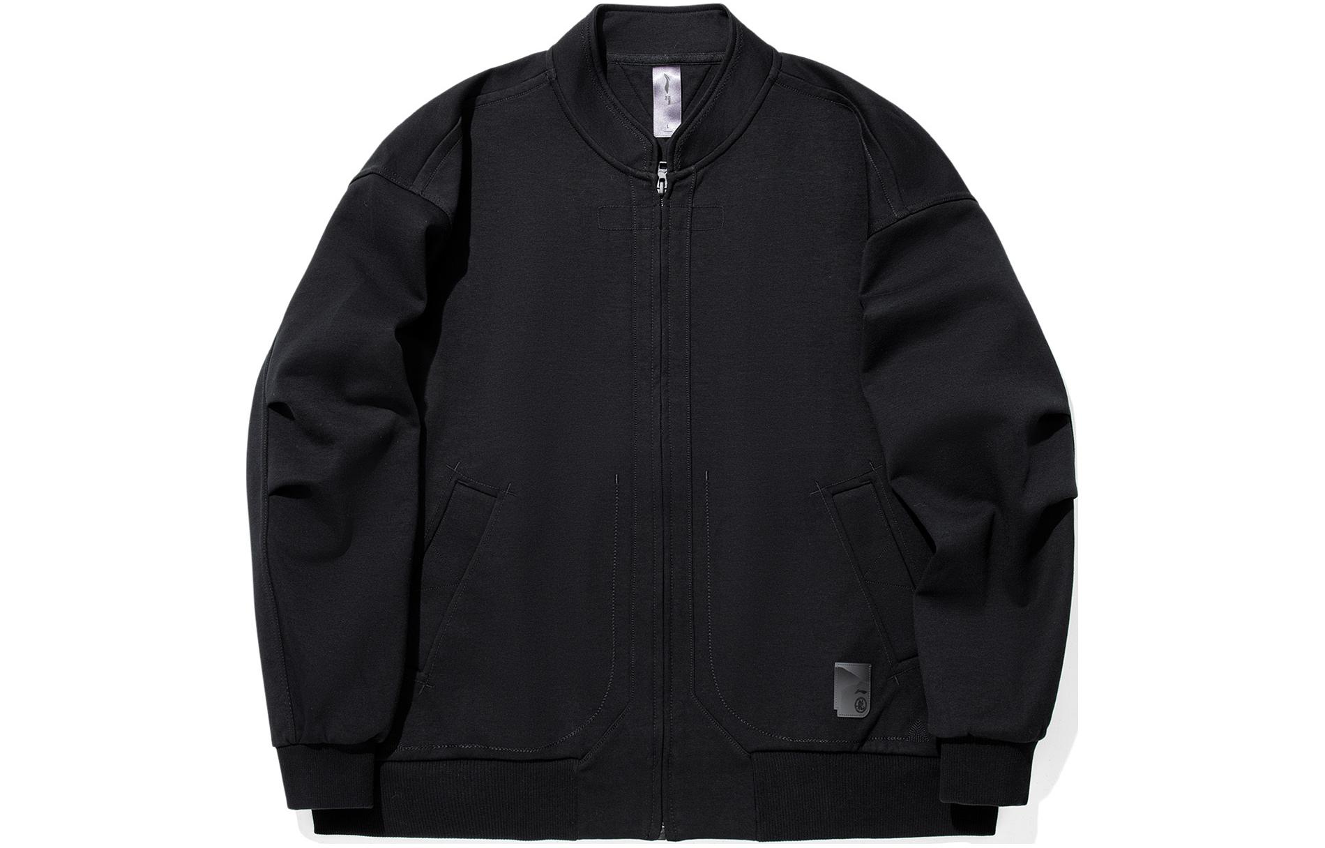 Li-Ning Jackie Chan Kung Fu Series Loose Knit Jacket Black AFDU243-1