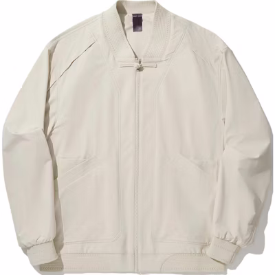 Li-Ning x Jackie Chan Kung Fu Series Oatmeal Gray Zip Jacket Loose Fit AFDUA47-1 Order Li-Ning x Jackie Chan Kung Fu Series Oatmeal Gray Zip Jacket Loose Fit AFDUA47-1