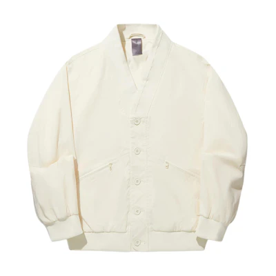 Li-Ning Jackie Chan Kung Fu Series Plain Loose Jacket White for Men AJDU101-3