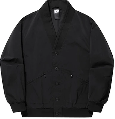 Li-Ning x Jackie Chan Kung Fu Series V-Neck Pullover Jacket Black Men AJDU101-1 Buy Li-Ning x Jackie Chan Kung Fu Series V-Neck Pullover Jacket Black Men AJDU101-1