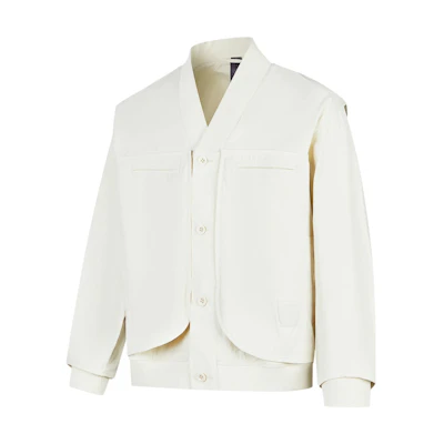 Li-Ning Jackie Chan Kung Fu Series White Loose Fit Multi-Pocket Jacket AFDT115-2
