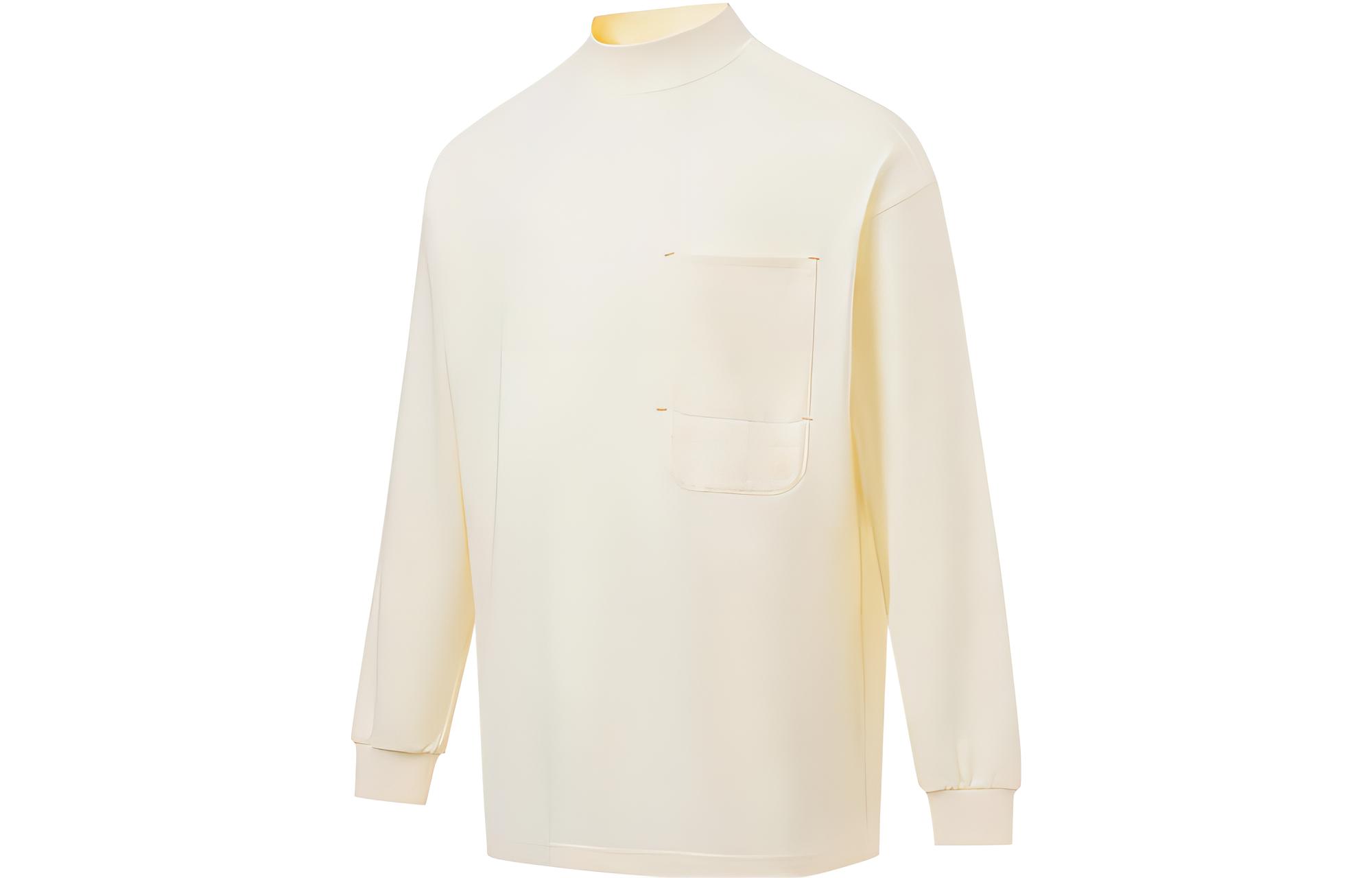 Li-Ning Jackie Chan Kung Fu Series White Stand Collar Long Sleeve Jacket Unisex AHST053-2
