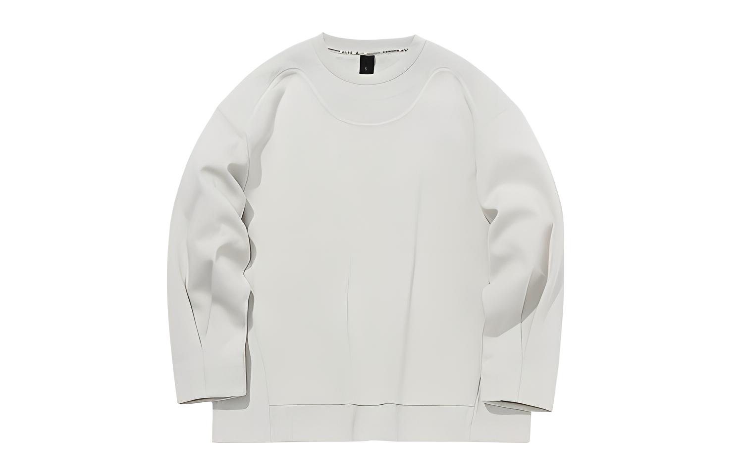 Li-Ning Jackie Chan Kung Fu Series Yellow Grey Casual Sweatshirt AWDQ939-1