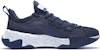 Kasut Sukan Li-Ning x Jackie Chan Kungfu 'Biru Navy Putih' AZGT063-1