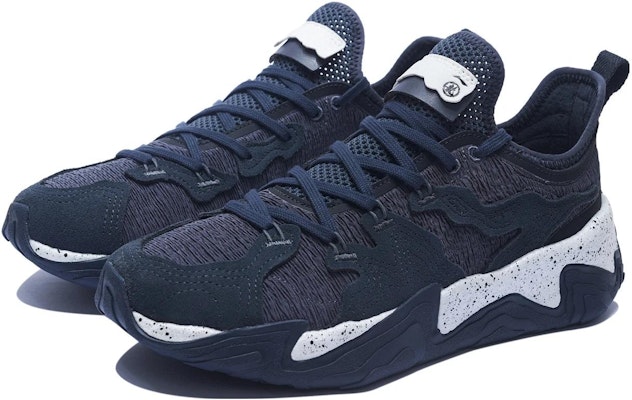 Li-Ning x Jackie Chan Kungfu Sports Shoes 'Navy White' AZGT063-1 Lookbook Li-Ning x Jackie Chan Kungfu Sports Shoes 'Navy White' AZGT063-1