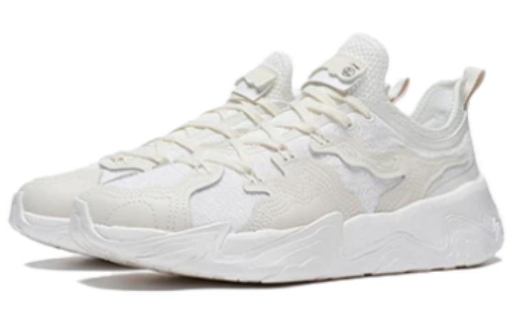 Lookbook 李宁 x 成龙 功夫运动鞋 '白米色' AZGT063-2