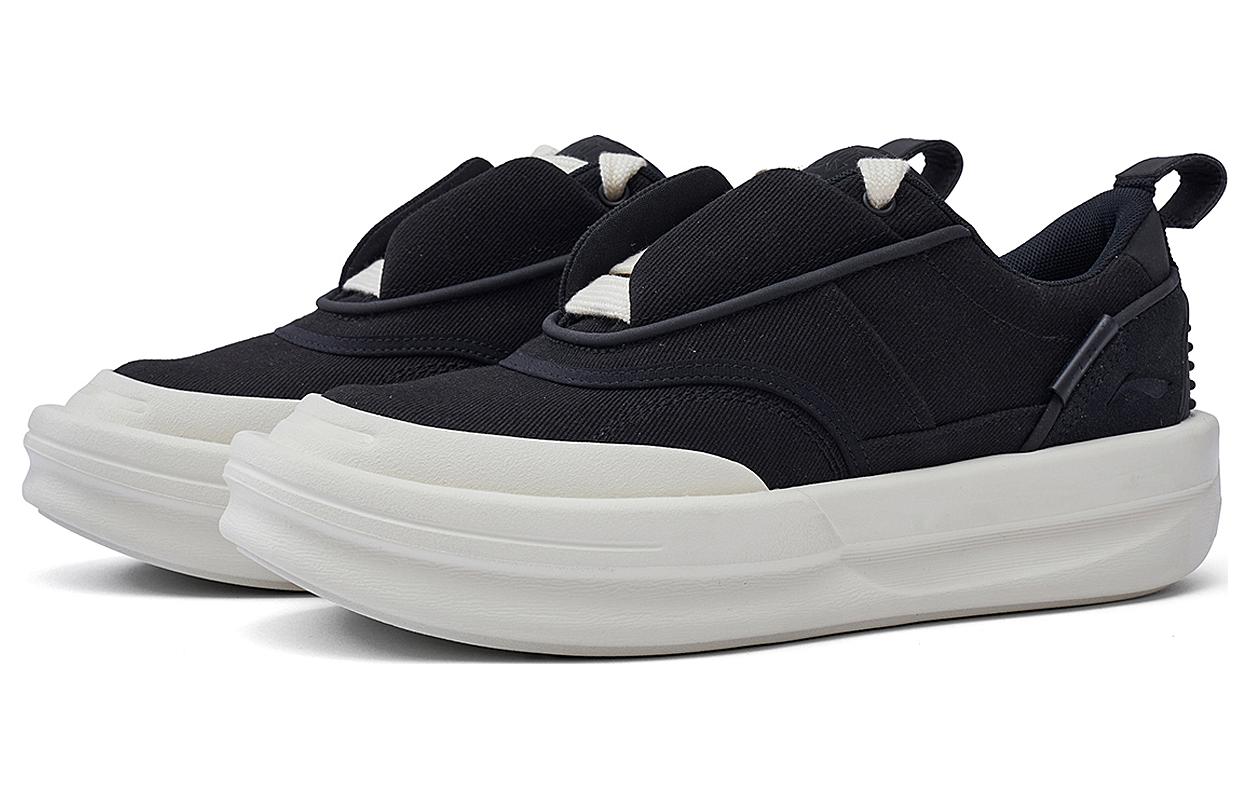 Lookbook Li-Ning x Jackie Chan Kungfu Yang Zapatos 'Negro Blanco' AZGT059-1