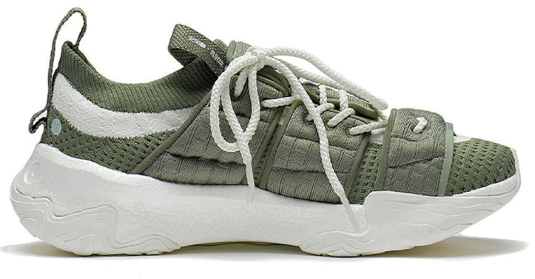 Li-Ning x Jackie Chan Kungfu Zen Lightweight Shoes 'Green White' AGLS135-2 Order Li-Ning x Jackie Chan Kungfu Zen Lightweight Shoes 'Green White' AGLS135-2