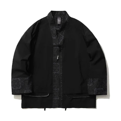 Li-Ning Jackie Chan Loose Fit Colorblock Long Sleeve Jacket Black AFDR207-1