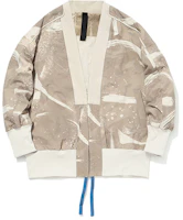 Li-Ning x Jackie Chan Paris Fashion Week Loose Fit Jacket Men’s Beige Grey Print AJDQ407-1 Li-Ning x Jackie Chan Paris Fashion Week Loose Fit Jacket Men’s Beige Grey Print AJDQ407-1