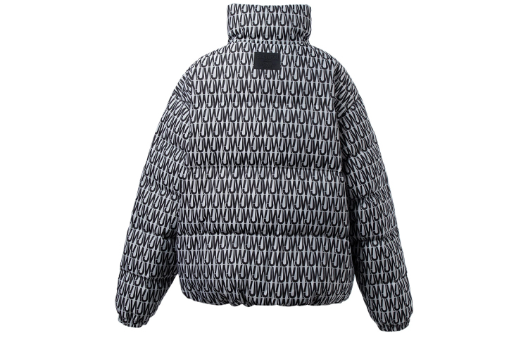 Lookbook Li-Ning x Jason Wu Designer Collab Winter Puffer Jacket Unisex Black White. AYMR500-1