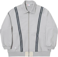 Li-Ning x KEH FORME Striped Zip-Up Jacket Unisex - Light Gray AFDUD35-2 Li-Ning x KEH FORME Striped Zip-Up Jacket Unisex - Light Gray AFDUD35-2