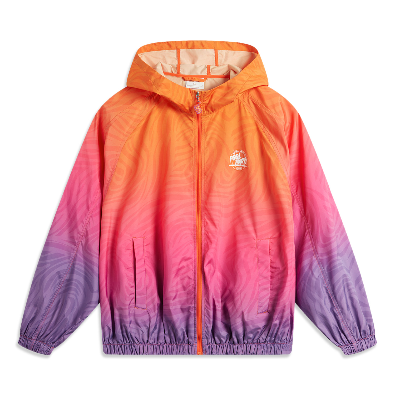 Li-Ning x League of Legends Pool Party Gradient Orange Lightweight Jacket . AFDUB34-3