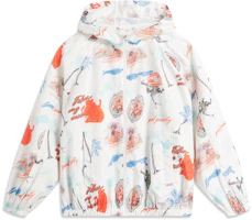 Li-Ning x League of Legends Pool Party Lightweight Windbreaker - Off-White Print AFDUB34-2 Li-Ning x League of Legends Pool Party Lightweight Windbreaker - Off-White Print AFDUB34-2