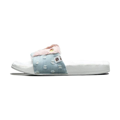 Li-Ning LINE FRIENDS Slides 'White Blue'