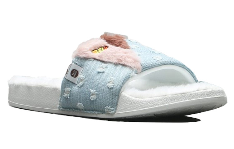 Li-Ning LINE FRIENDS Slides 'White Blue' 圖 3
