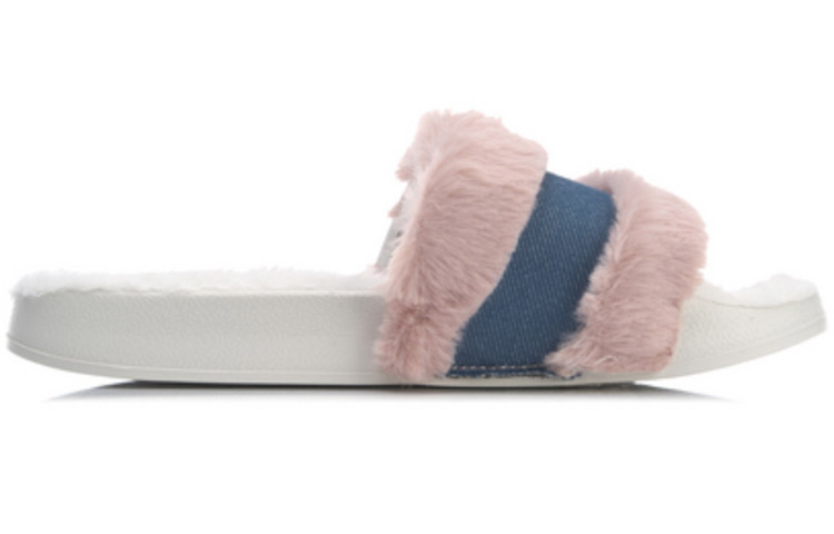Order Li-Ning x LINE FRIENDS Slides ''Weiß Rosa'' AGAQ031-2