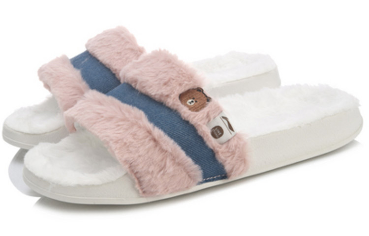 Lookbook Li-Ning x LINE FRIENDS Slides ''Weiß Rosa'' AGAQ031-2