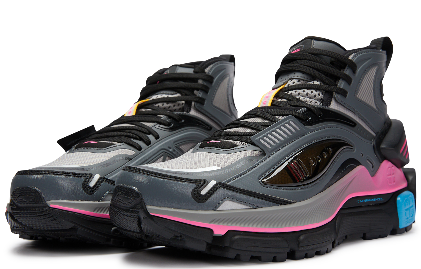 Lookbook Li-Ning x LNG ''Jiuyou Bai Wuchang - Grigio Squalo'' LGLS001-2