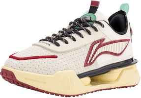 李寧 x LNG Reburn 防滑耐磨 中幫 運動休閒鞋 男款 哑米白 Lookbook 李寧 x LNG Reburn 防滑耐磨 中幫 運動休閒鞋 男款 哑米白