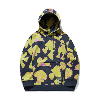 Li-Ning M@rket Cartoon Print Pullover Hoodie Collaboration Series AWDT717-2