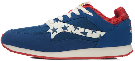 Li-Ning x Marvel Running Shoes 'Captain America White Red Blue' ALCK141-6 Li-Ning x Marvel Running Shoes 'Captain America White Red Blue' ALCK141-6