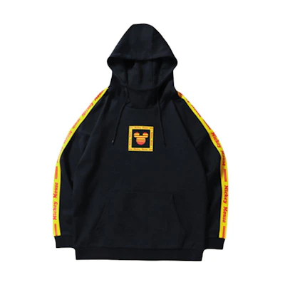 Li-Ning Mickey Unisex Oversized Pullover Hoodie Black AWDNB75-1