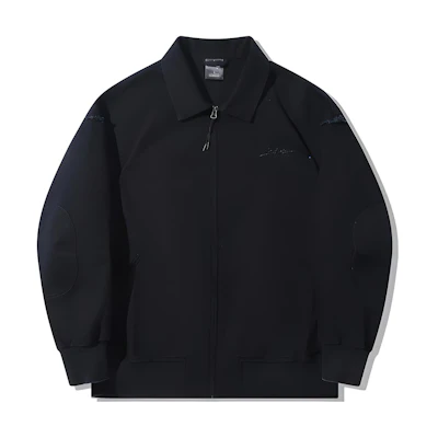 Li-Ning OG Slick Collab Black Casual Polo Collar Jacket AFDT613-3