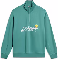 Li-Ning x OG Slick Letter Pullover Sweatshirt Unisex - Emerald Green AWDT445-5 Li-Ning x OG Slick Letter Pullover Sweatshirt Unisex - Emerald Green AWDT445-5