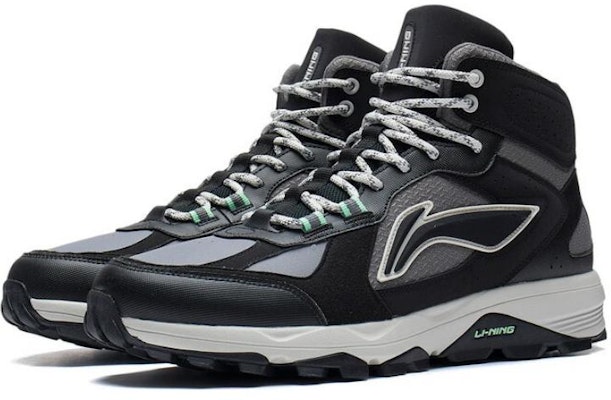 Li-Ning x Outdoor High-Top Running 'Reflective Black Grey' ARDS011-2 Lookbook Li-Ning x Outdoor High-Top Running 'Reflective Black Grey' ARDS011-2