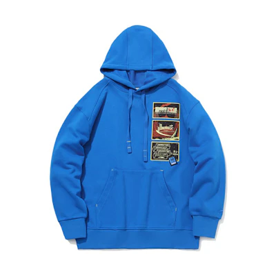 Li-Ning Panda Print Pullover Sweatshirt Deep Space Blue AWDQC67-3