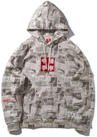 Li-Ning x People's Daily Collab Hoodie Incense Apricot Print 4 AWDP965-4 Li-Ning x People's Daily Collab Hoodie Incense Apricot Print 4 AWDP965-4