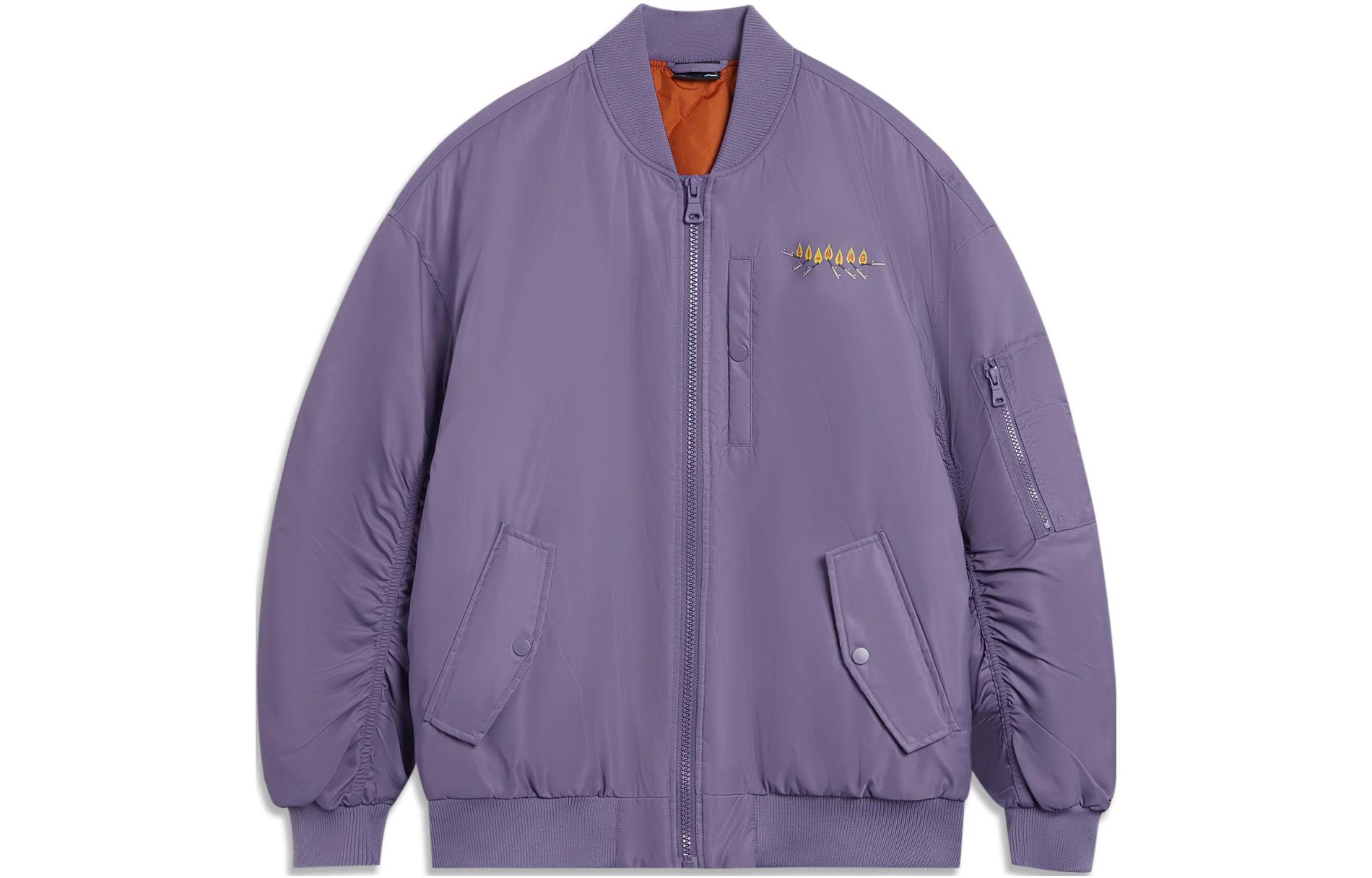 Li-Ning Phil Hackett Collab Oversized Casual Jacket Dark Amethyst Purple AJDT629-4