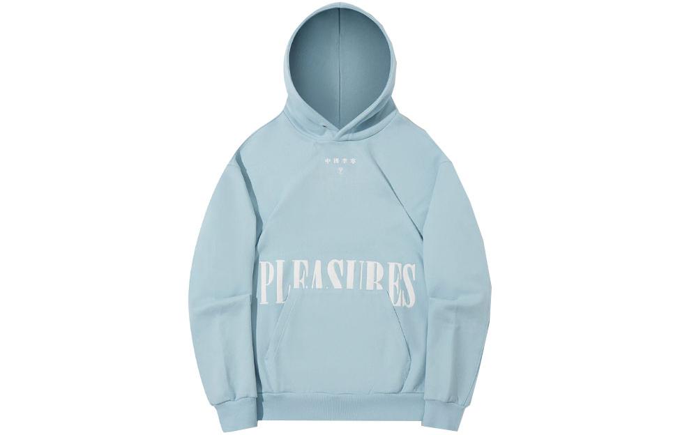 Li-Ning PLEASURES Collab Oversized Hoodie Unisex Forget-Me-Not Blue AWDTC01-2
