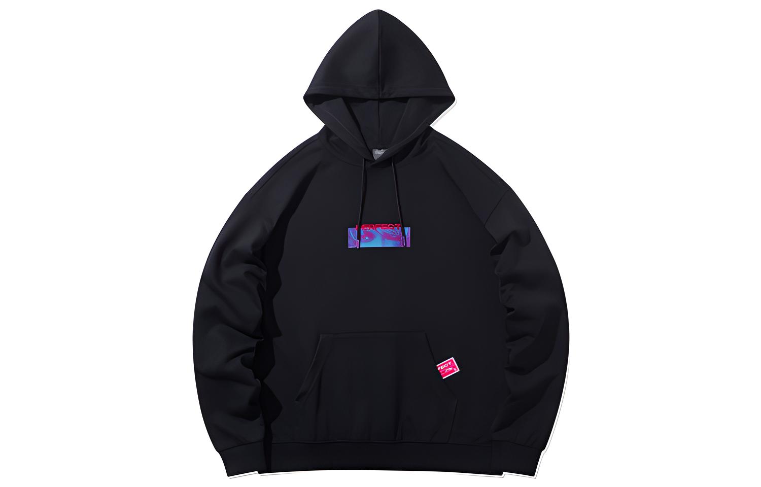 Li-Ning QQ Dance Pullover Hoodie Standard Black AWDQC37-2