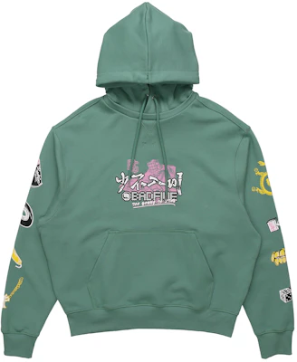 Li-Ning x Shao Bu Ru Chuan Green Unisex Casual Oversized Hoodie AWDR421-1 Order Li-Ning x Shao Bu Ru Chuan Green Unisex Casual Oversized Hoodie AWDR421-1