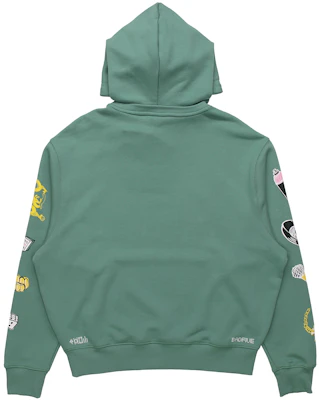 Li-Ning x Shao Bu Ru Chuan Green Unisex Casual Oversized Hoodie AWDR421-1 Lookbook Li-Ning x Shao Bu Ru Chuan Green Unisex Casual Oversized Hoodie AWDR421-1