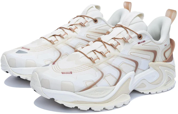 Li-Ning x Soulland X-Claw Ace 3M 'White Brown' AZGS103-7 Lookbook Li-Ning x Soulland X-Claw Ace 3M 'White Brown' AZGS103-7