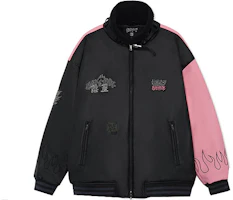 Li-Ning x STA_GROUP BADFIVE Chang'an Youth Black Graphic Loose Fit Jacket Mens AJDR527-1 Li-Ning x STA_GROUP BADFIVE Chang'an Youth Black Graphic Loose Fit Jacket Mens AJDR527-1