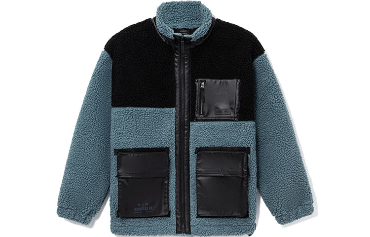 Li-Ning x Star Wars Fleece Warm Loose Jacket Blue AFDR773-2