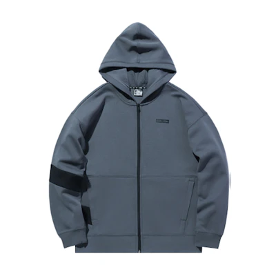 Li-Ning Star Wars Oversized Zip Hoodie Jacket Men’s Thunderstorm Gray AWDQ593-1