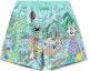 Buy 李寧 x Steven Harrington 綠色卡通印花滑板休閒短褲 AKSR735-1