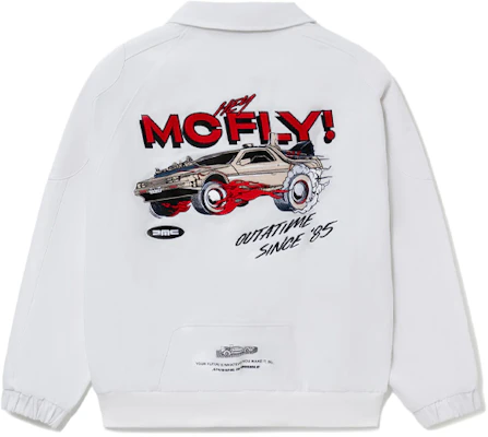 Chaqueta Blanca Bordada Li-Ning x Universal Back to the Future Colaboración Logo AFDR831-2 Buy Chaqueta Blanca Bordada Li-Ning x Universal Back to the Future Colaboración Logo AFDR831-2